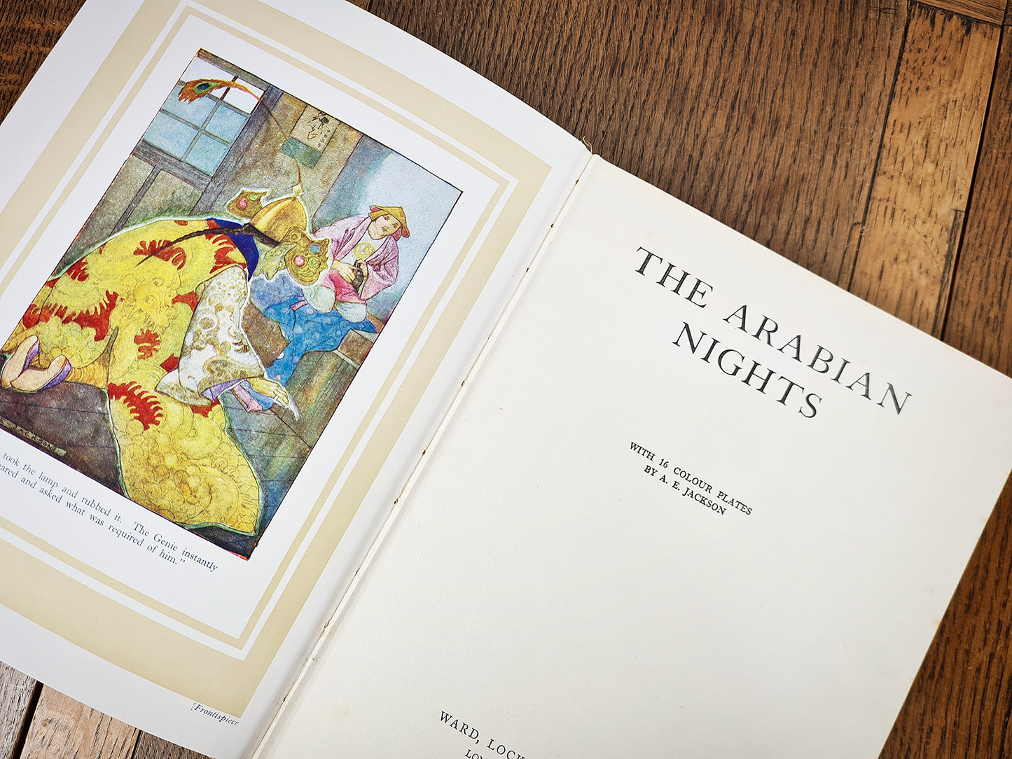 The Arabian Nights, Illustrated by A. E Jackson