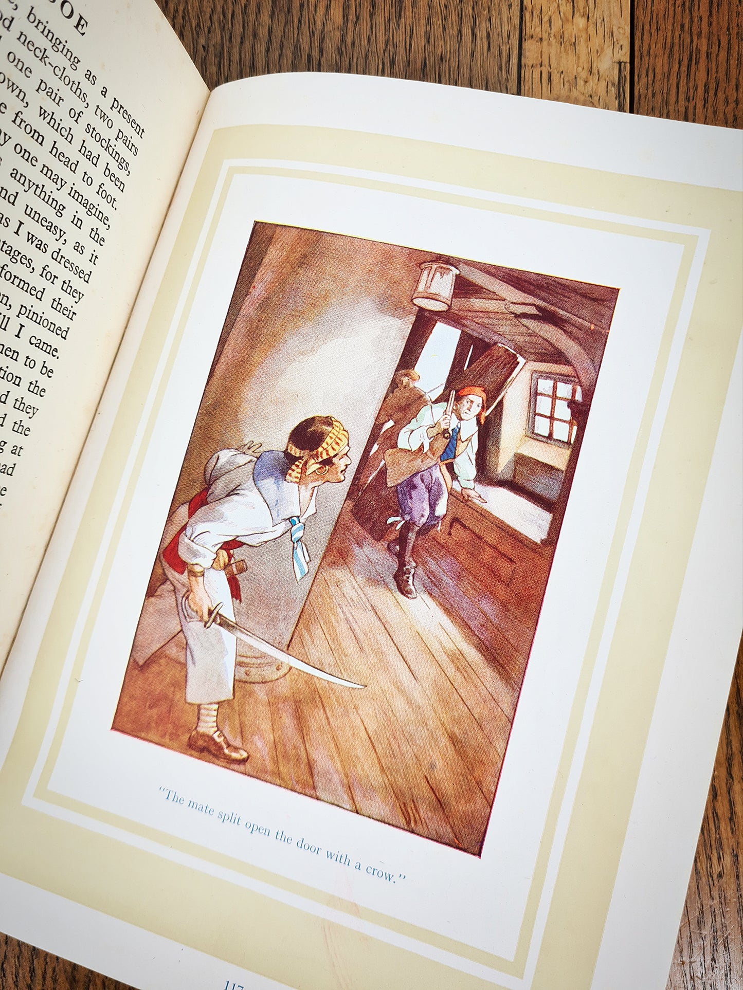 Robinson Crusoe by Daniel Defoe, Illustrated by A. E. Jackson