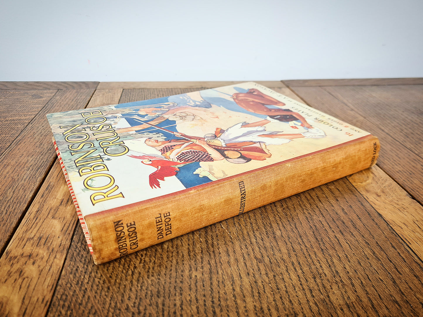 Robinson Crusoe by Daniel Defoe, Illustrated by A. E. Jackson