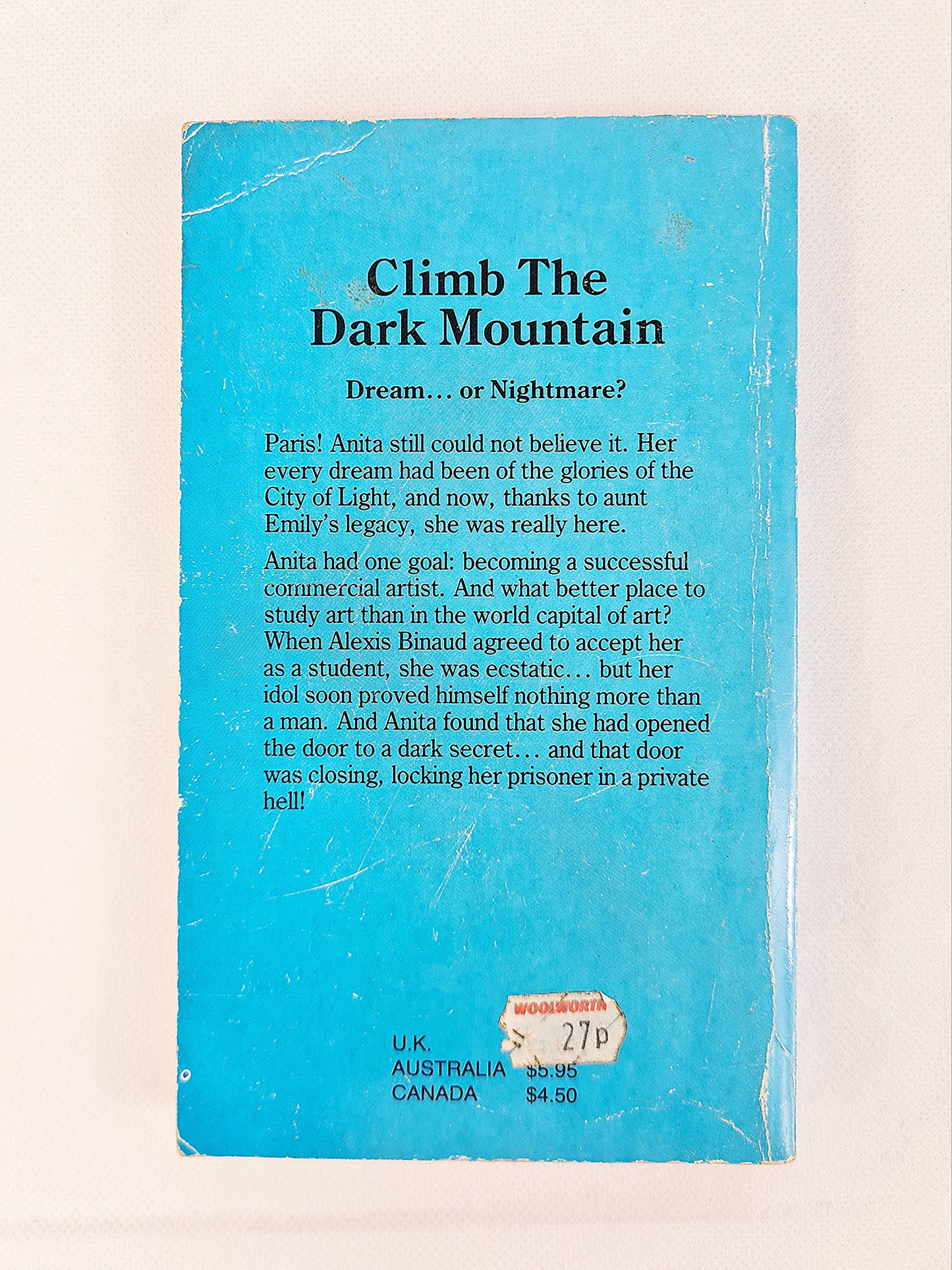 Climb The Dark Mountain, Julie Wellsley