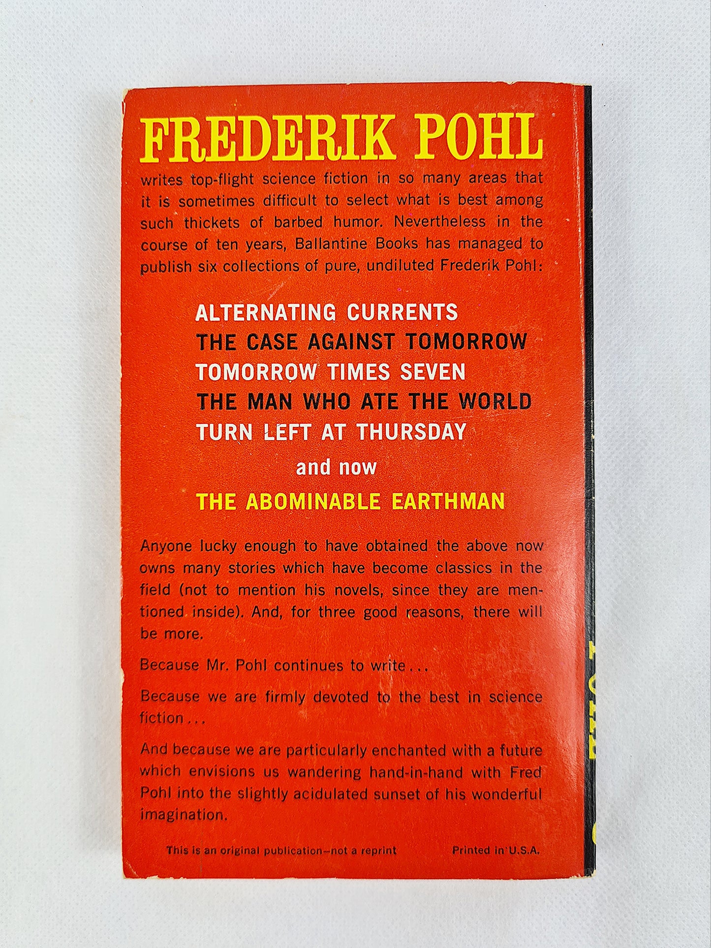 The Abominable Earthman, Frederick Pohl