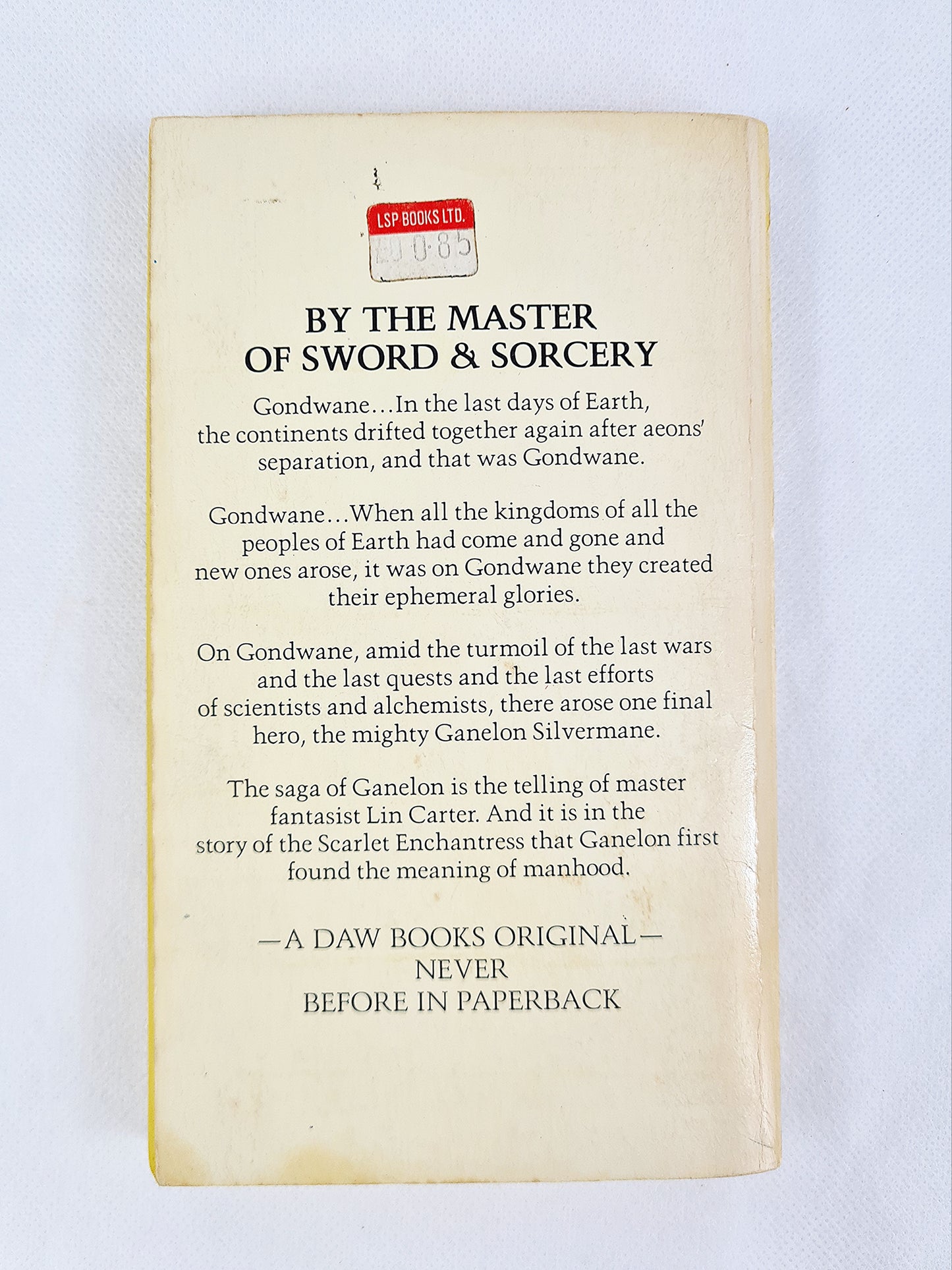 The Enchantress Of Worlds End, Lin Carter