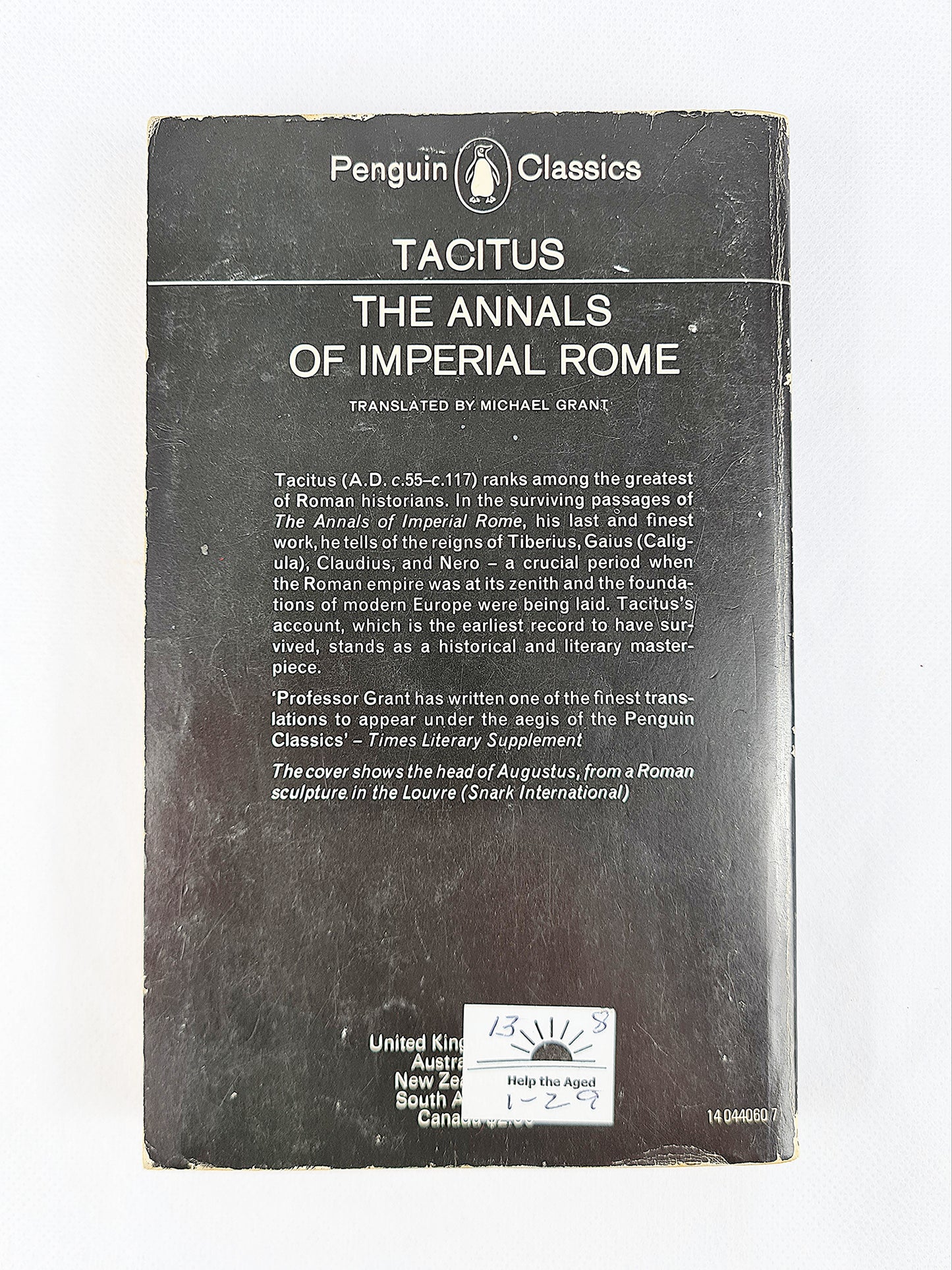 The Annals Of Imperial Rome, Publius Cornelius Tacitus