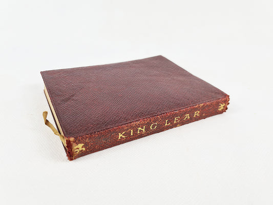 Antique leather bound book