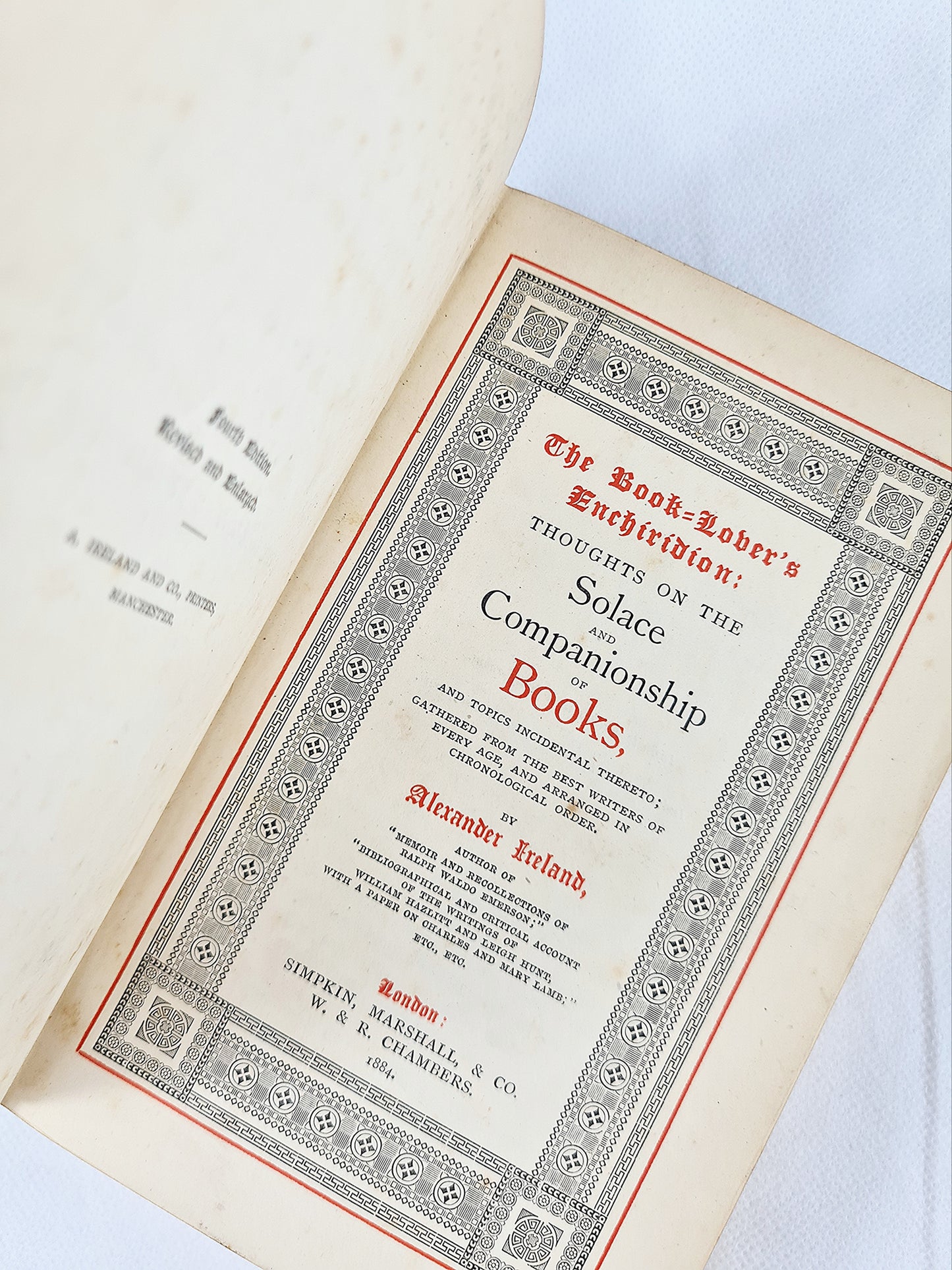The Book Lovers Enchiridion