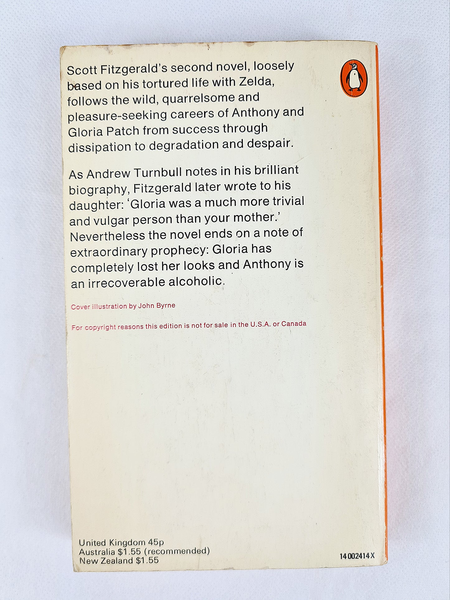 The Beautiful And Damned, F. Scott Fitzgerald