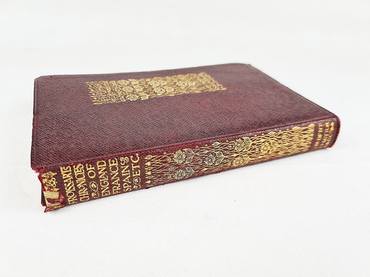 The Chronicles Of England France And Spain by John Froissart, Antique edition