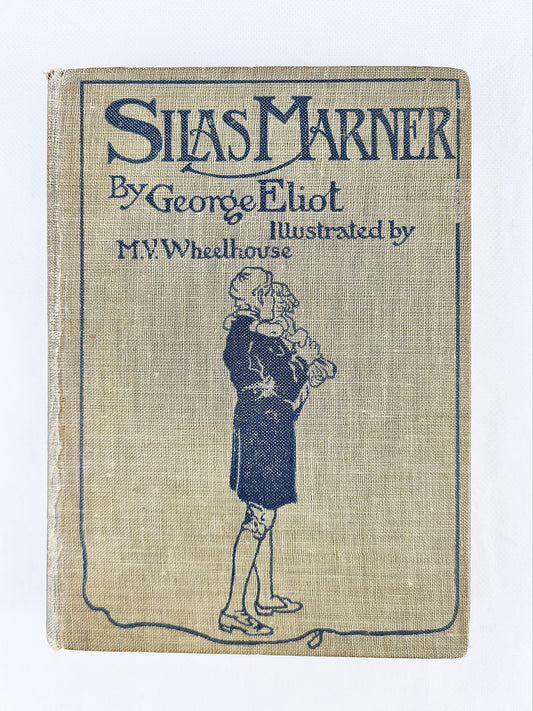 Silas Marner by George Eliot, antique book