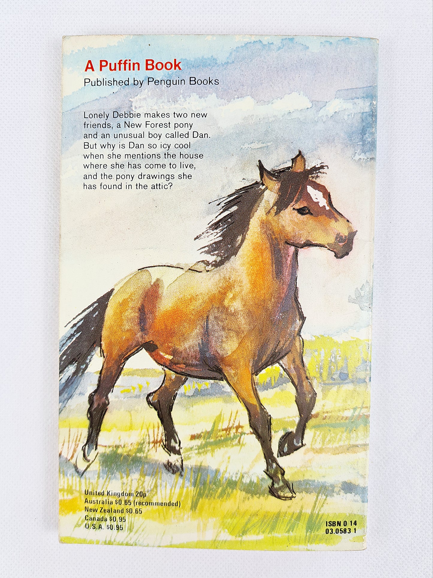 Ponies In The Attic by Irene Makin, Vintage Puffin book 1970