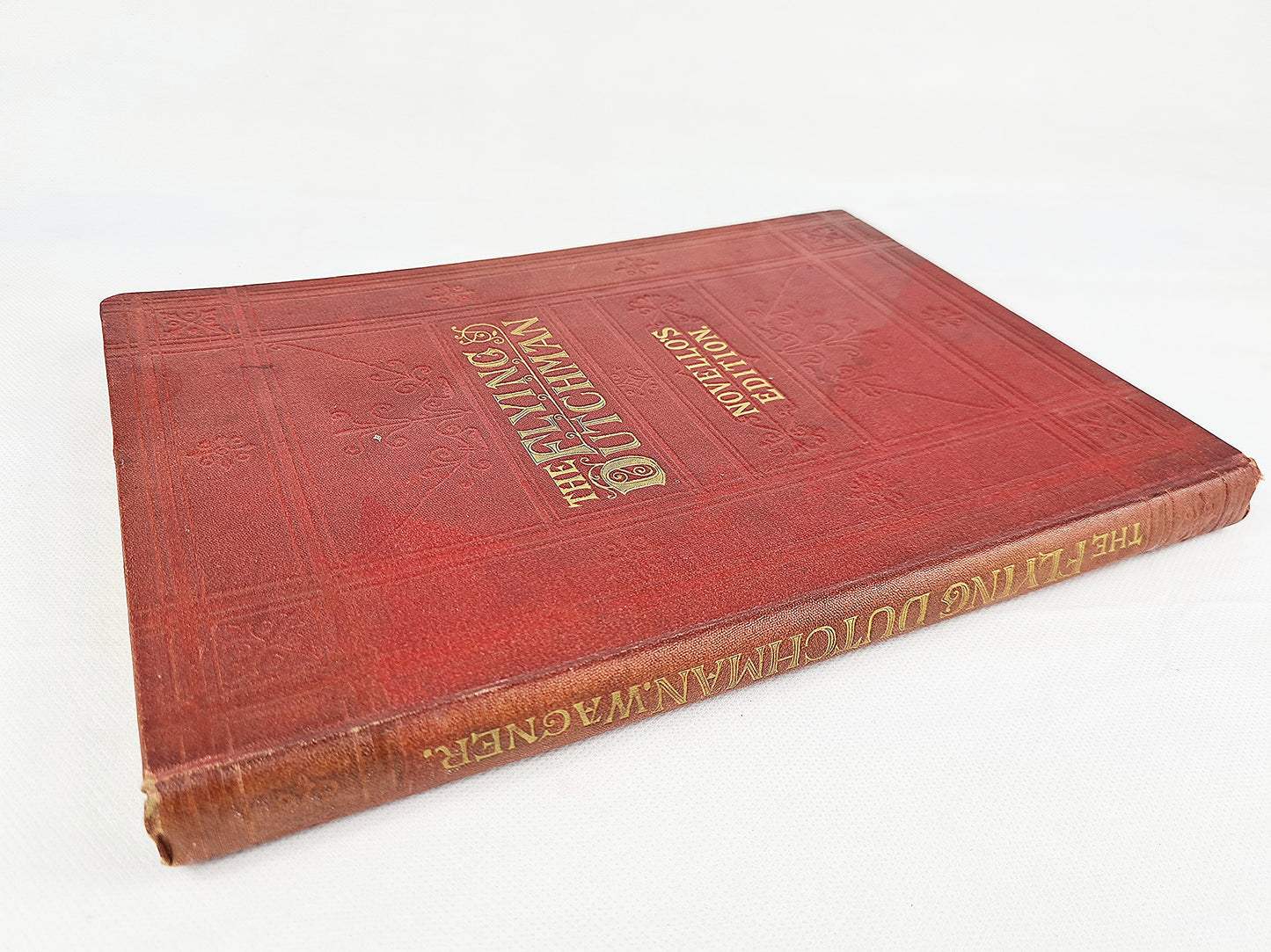 Antique music book, wagner