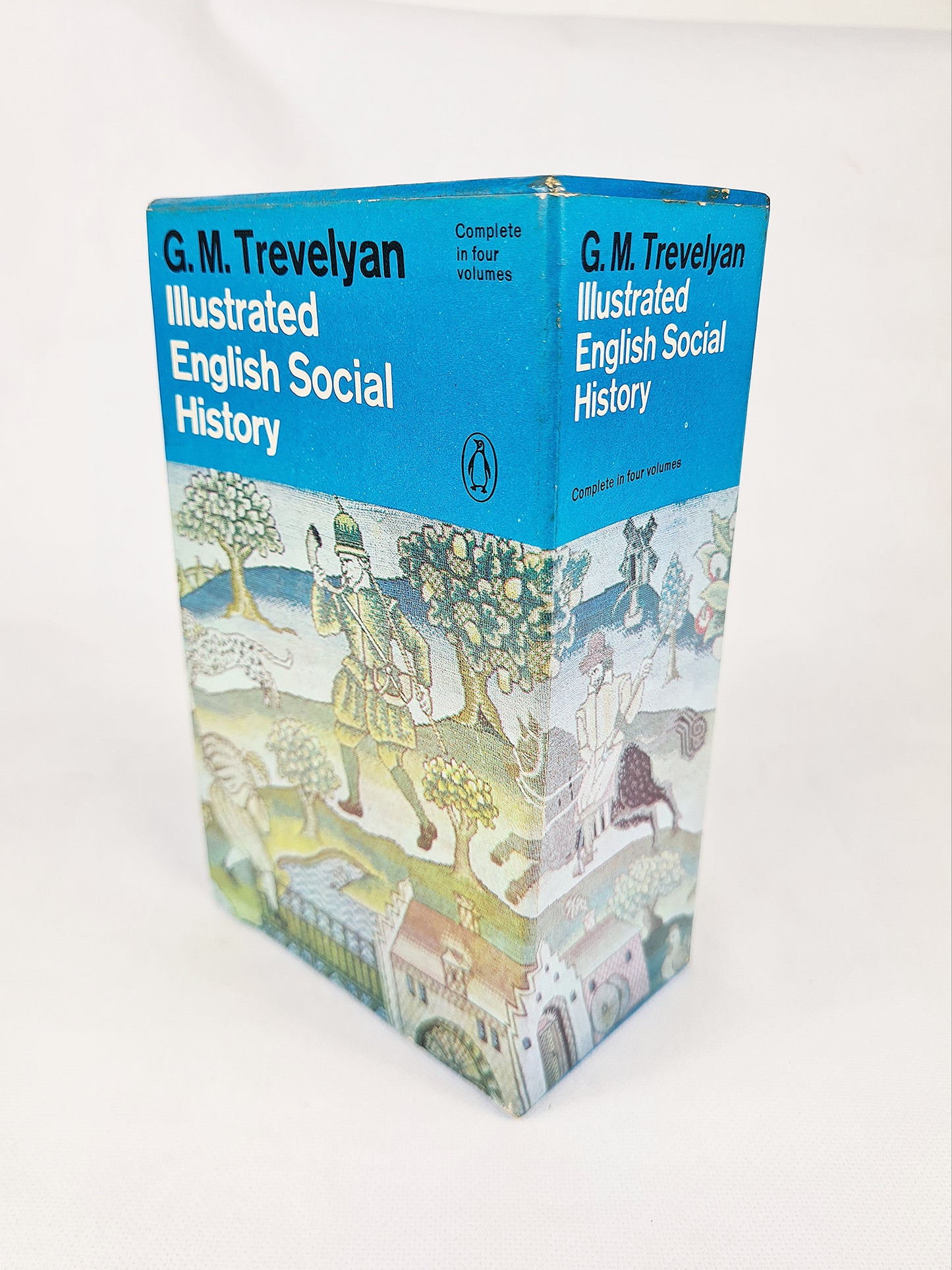 Illustrated English Social History, Boxed Four Volume Set, G.M. Trevelyan