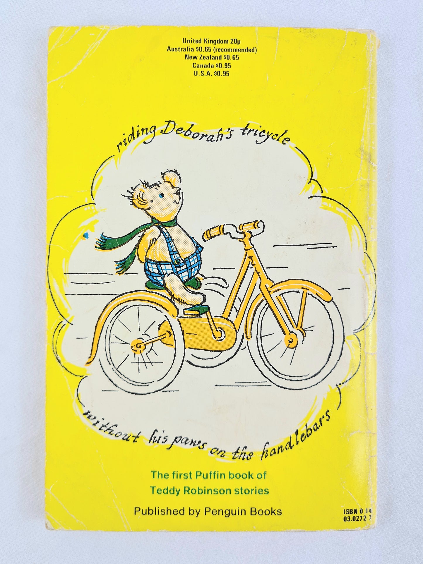 Dear Teddy Robinson by Joan G. Robinson. Vintage children's book