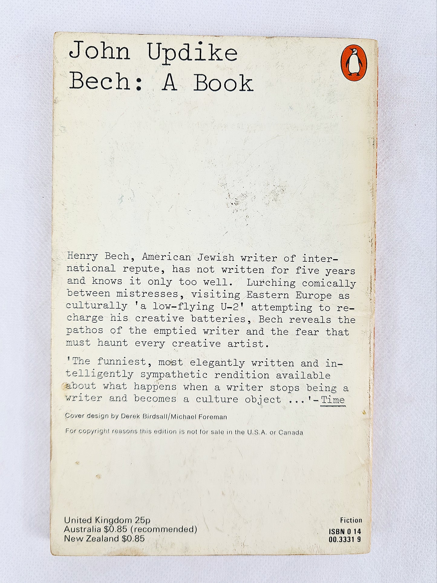 Bech: A Book, John Updike