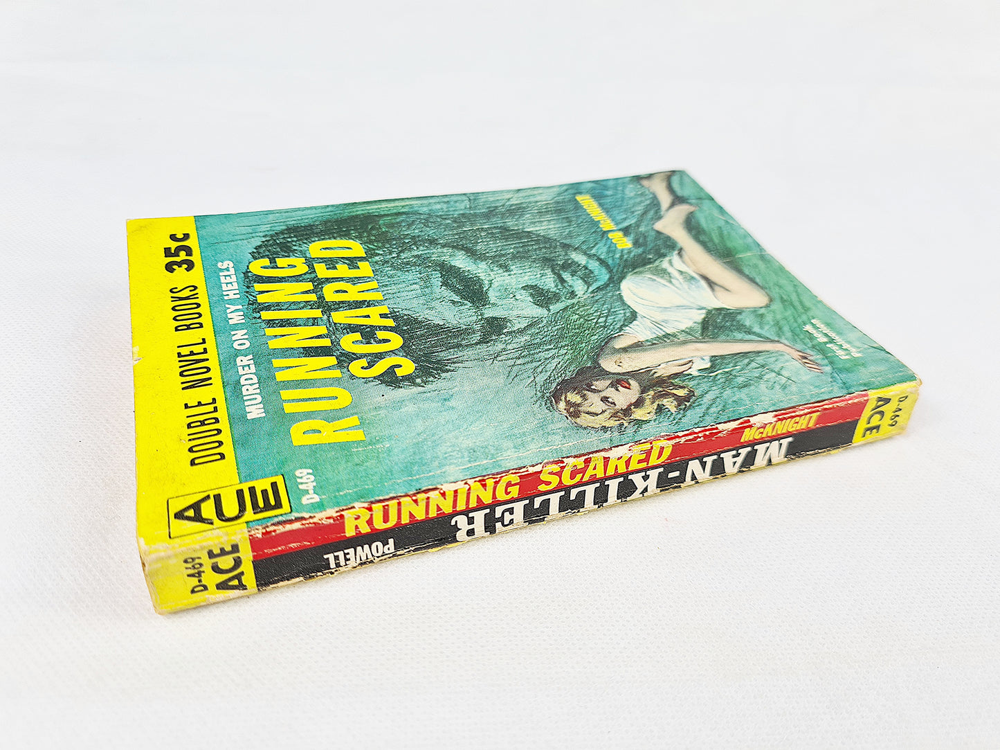 Man Killer and Running Scared. (Double Novel)