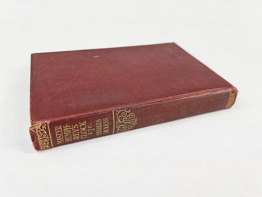 Master Humphreys Clock And Pictures From Italy By Charles Dickens, Collins Illustrated Edition