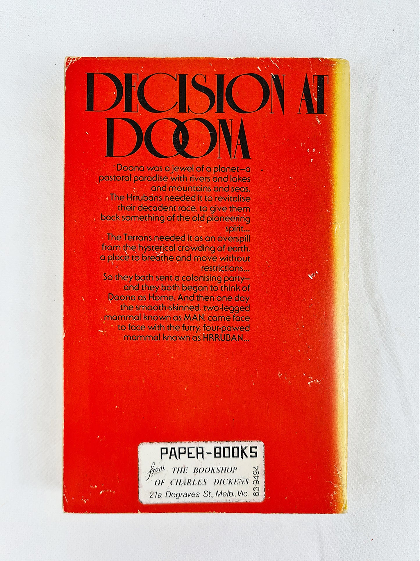Decision At Doona by Anne McCaffrey.