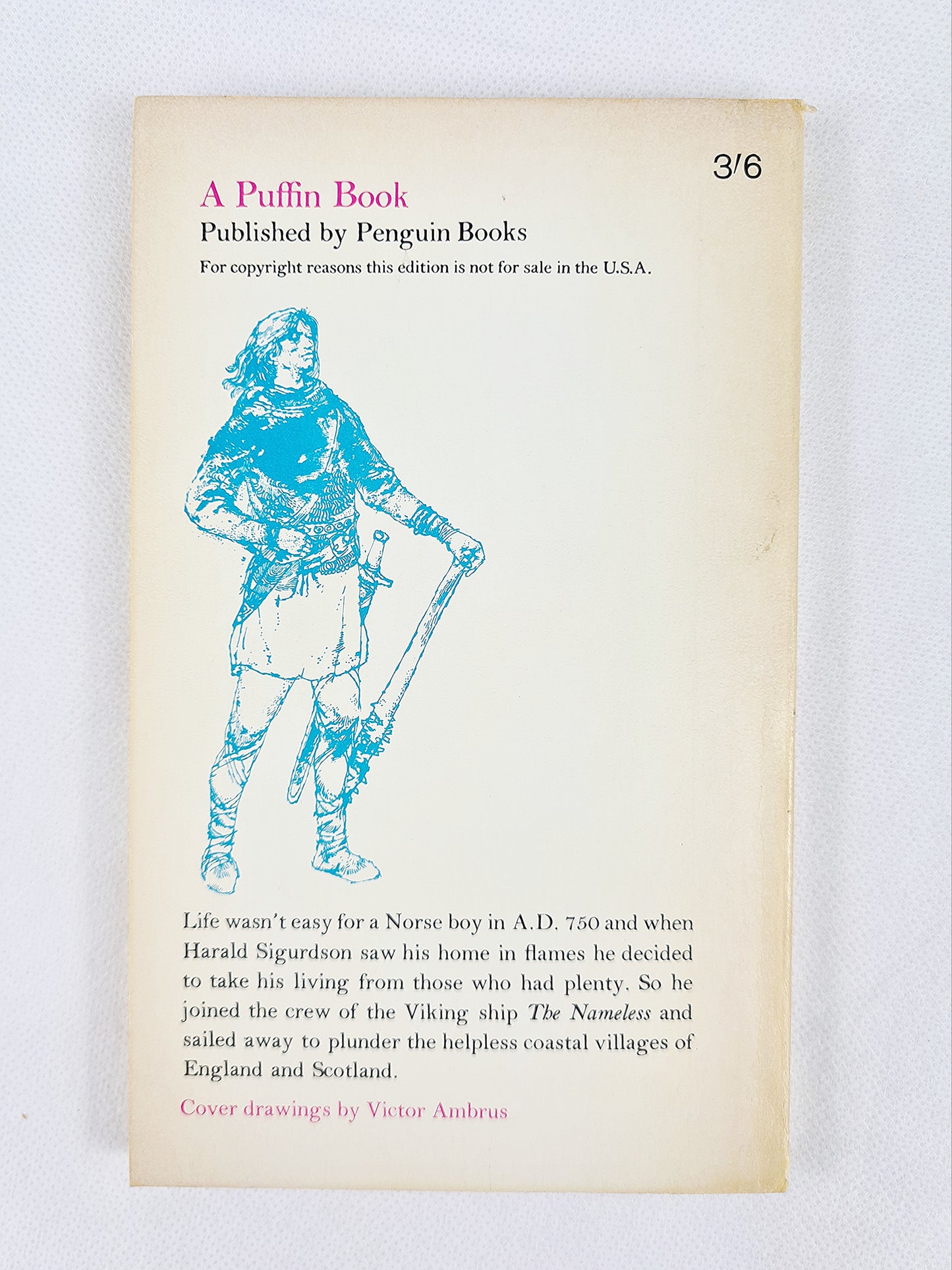 Vikings Dawn by Henry Treece, Vintage Puffin book 1967