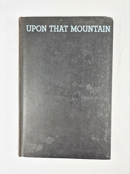 Vintage mountaineering book