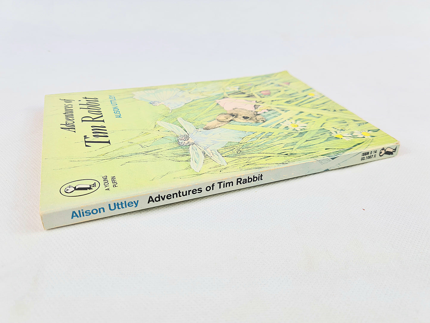 Adventures Of Tim Rabbit by Alison Uttley. Old Children's book. Puffin Books