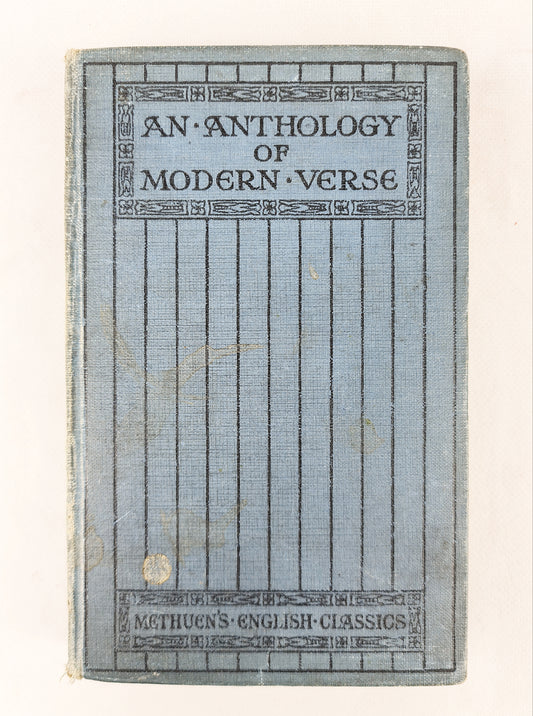 An Anthology Of Modern Verse