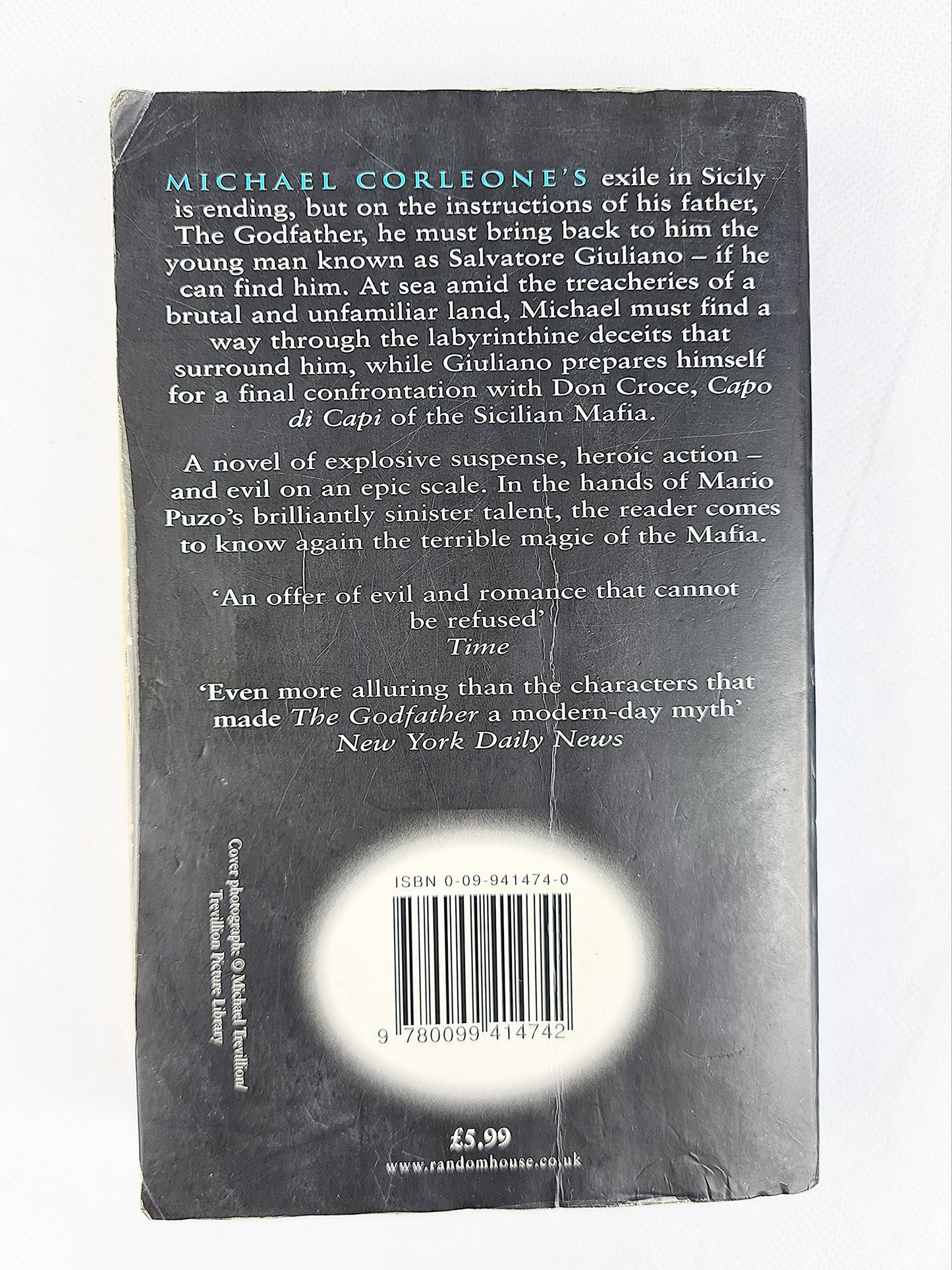 The Sicilian, Mario Puzo.