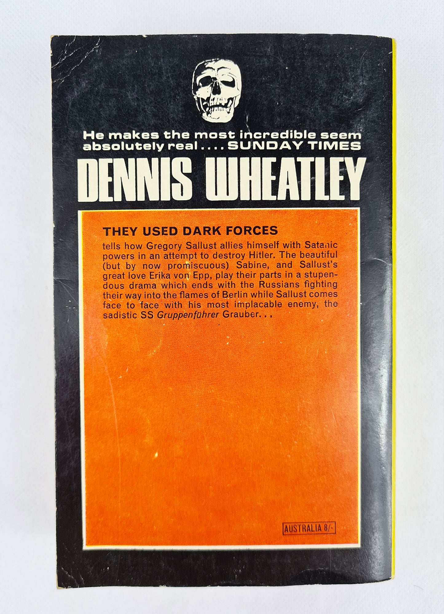 Dennis Wheatley, They Used Dark Forces. A Black Magic Story