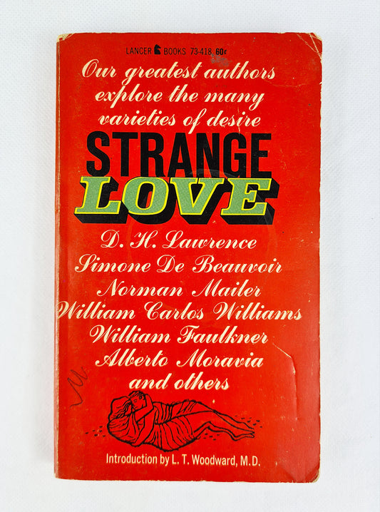 Red vintage book, Strange Love 