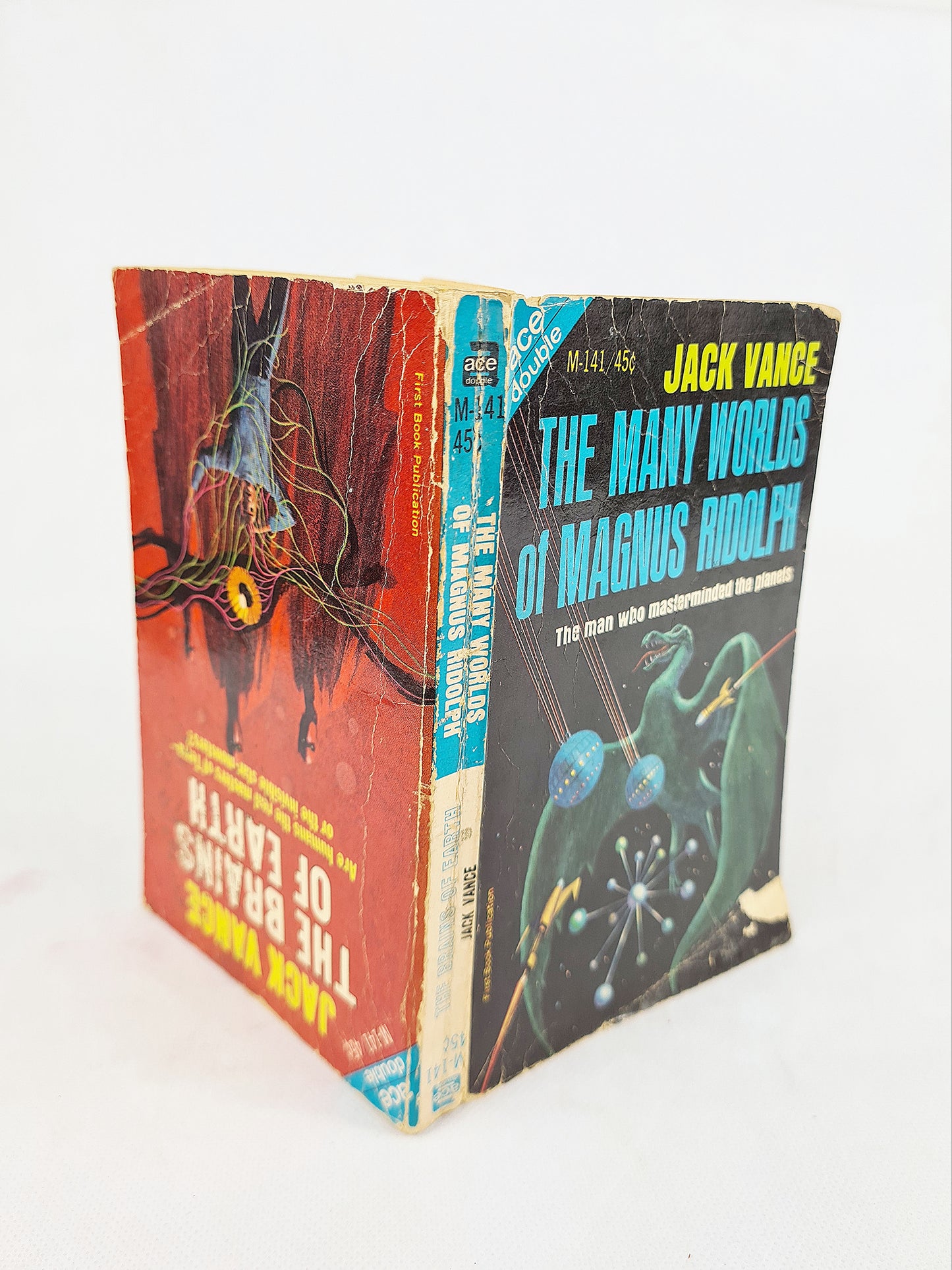 Double Novel. The Brains Of Earth And The Many Worlds Of Magnus Ridolph