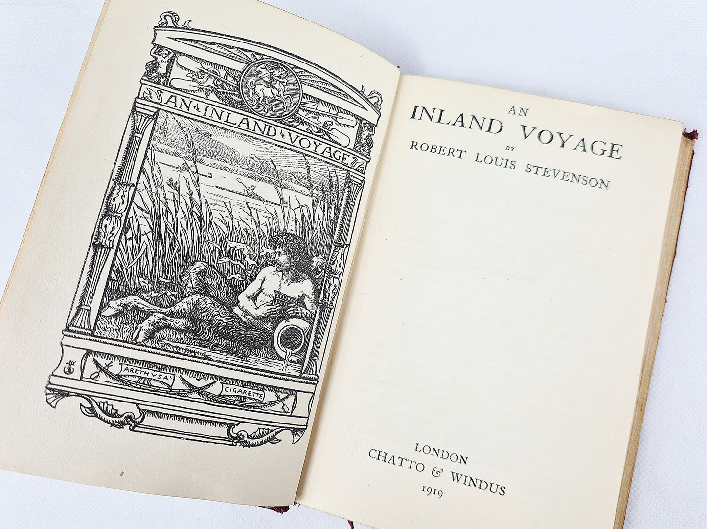 An Inland Voyage, Robert Louis Stevenson
