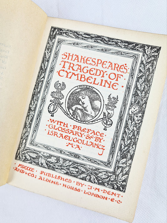 Shakespeare's Tragedy Of Cymbeline