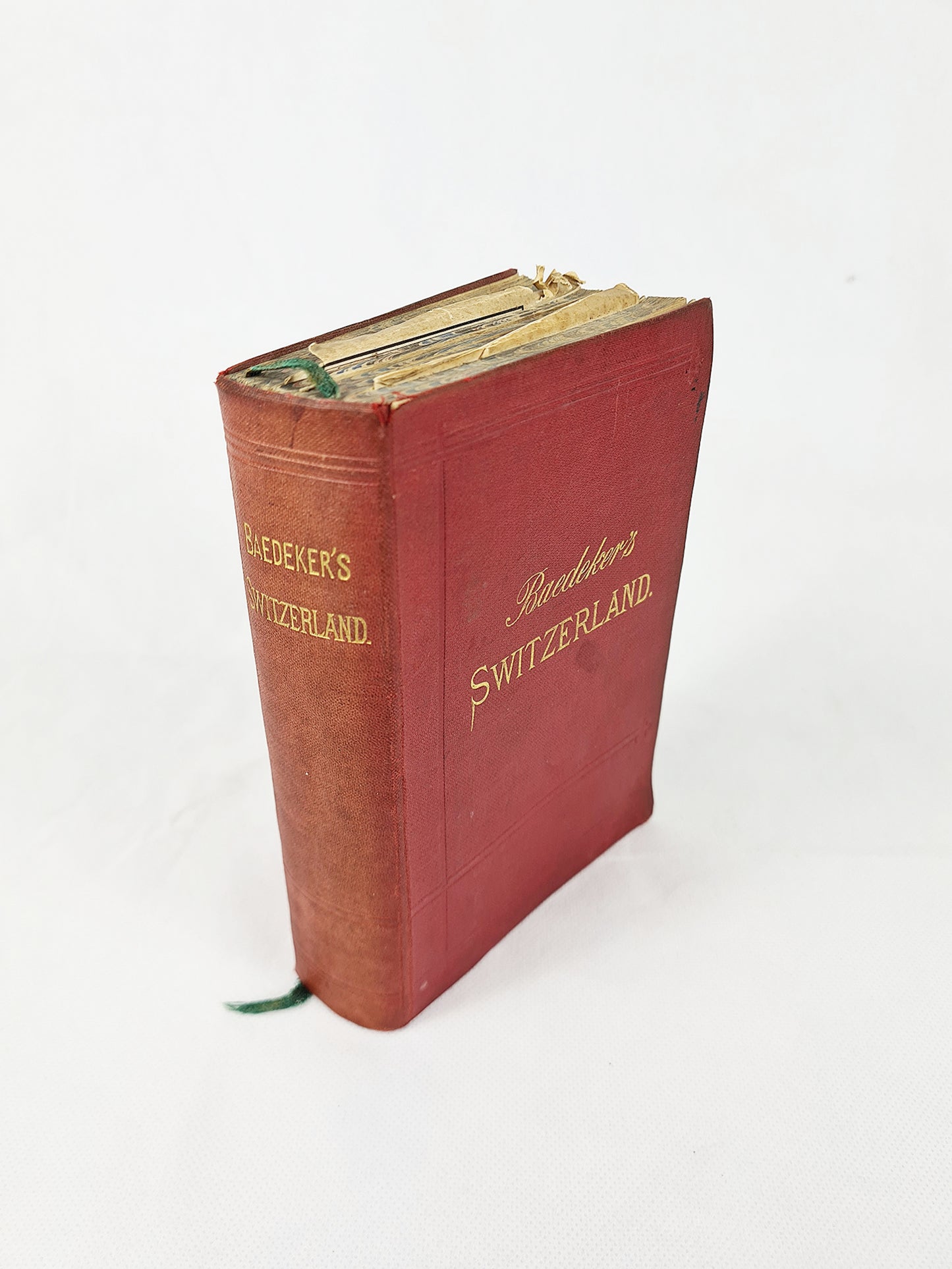 Baedekers Guide Books, Switzerland