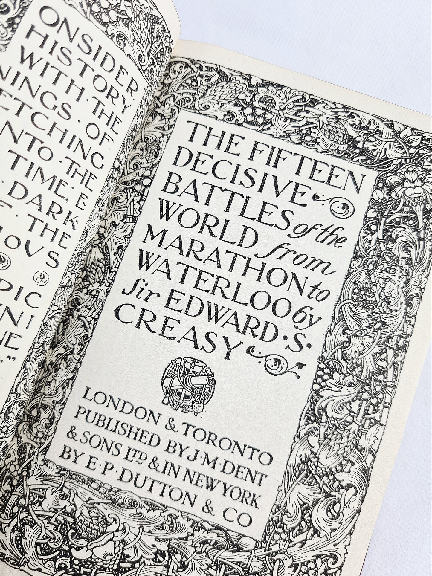 Sir Edward S Creasy, Fifteen Decisive Battles Of The World