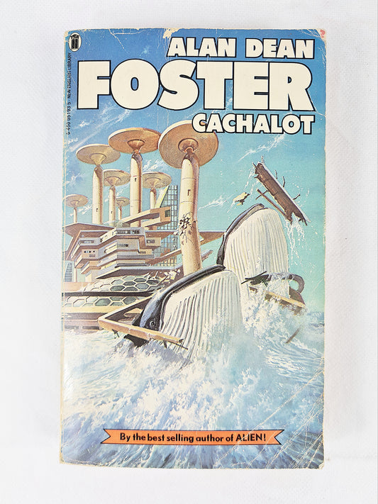 Vintage book by alan dean foster, cachalot
