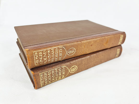 Antique poetry books, Wordsworth 