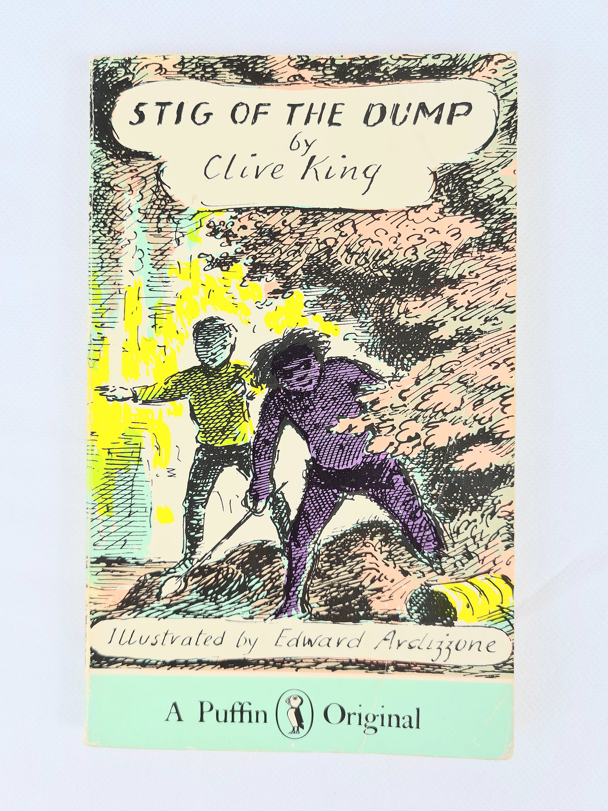 Stig Of The Dump By Clive King Vintage Childrens Puffin Book stig-of-the-dump-by-clive-king-vintage-childrens-puffin-book