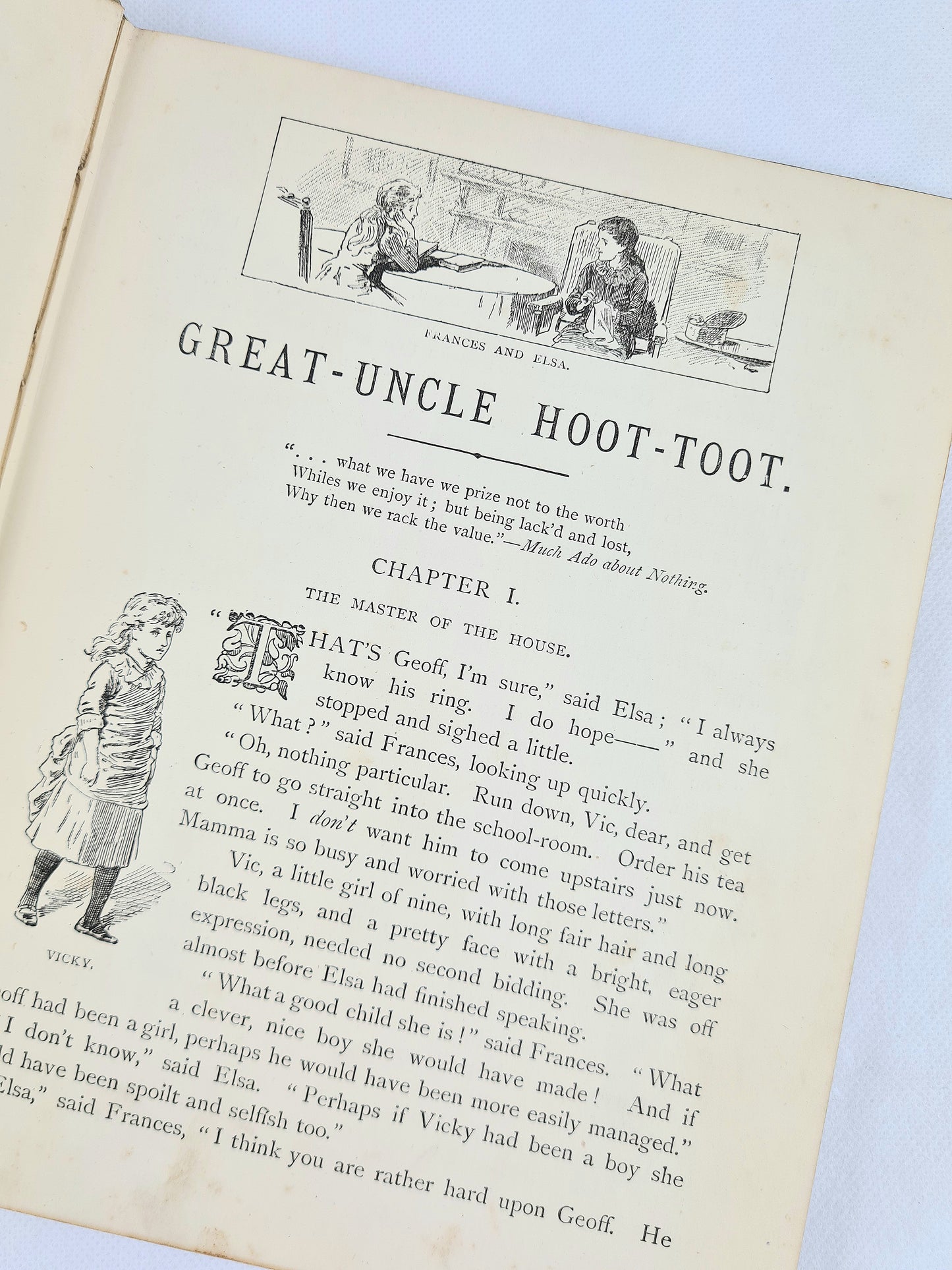 Great Uncle Hoot-Toot. First edition book 1889 by Mary Louisa Molesworth (Mrs Molesworth)