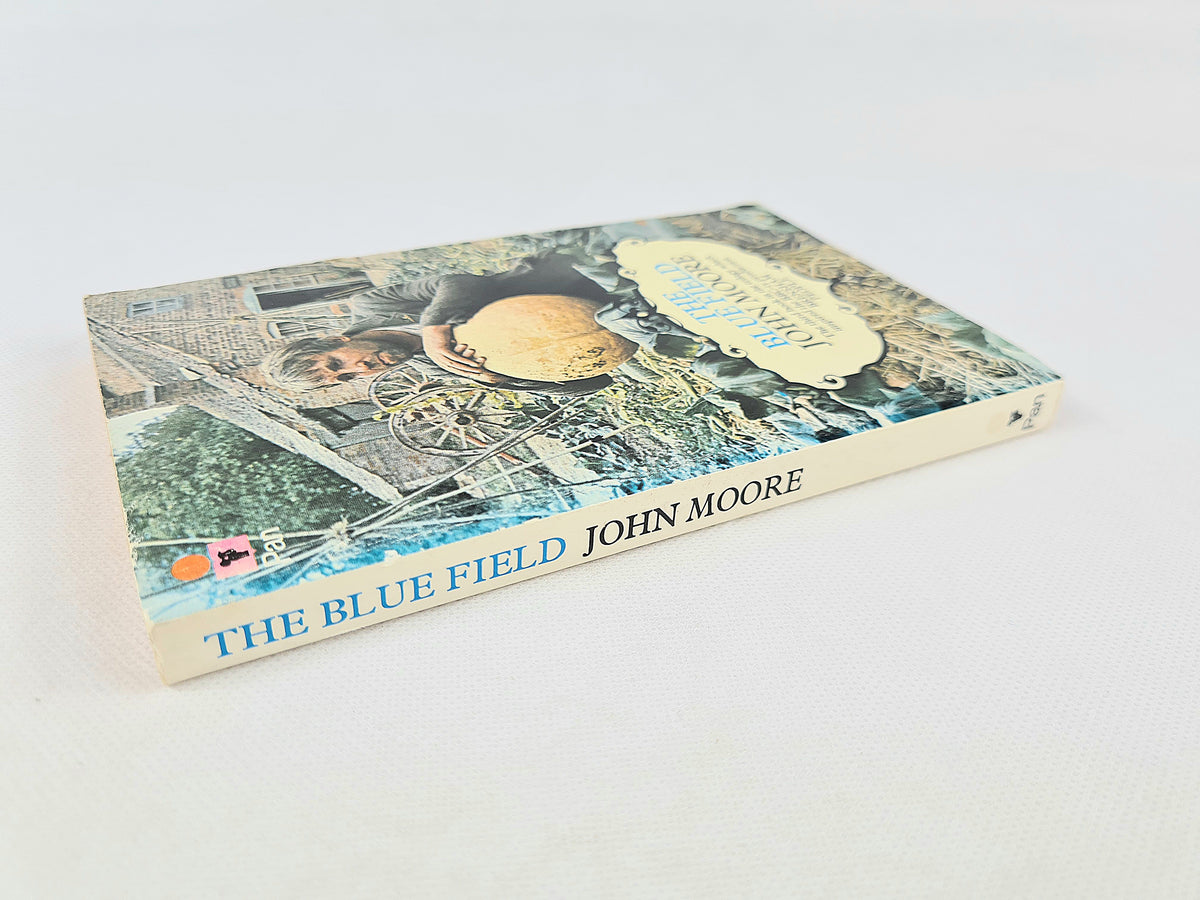 Small Paperback The Blue Field by John Moor. Vintage paperback books. Pan books ...