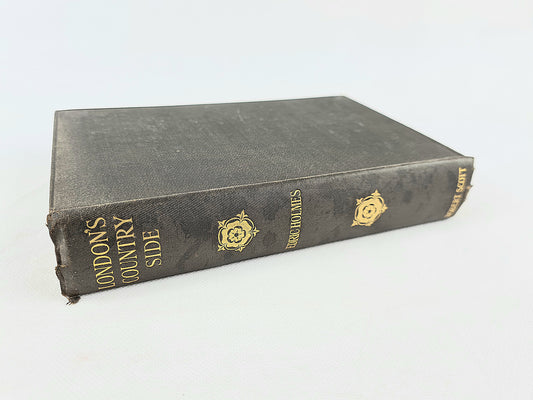 Decorative antique travel guide 