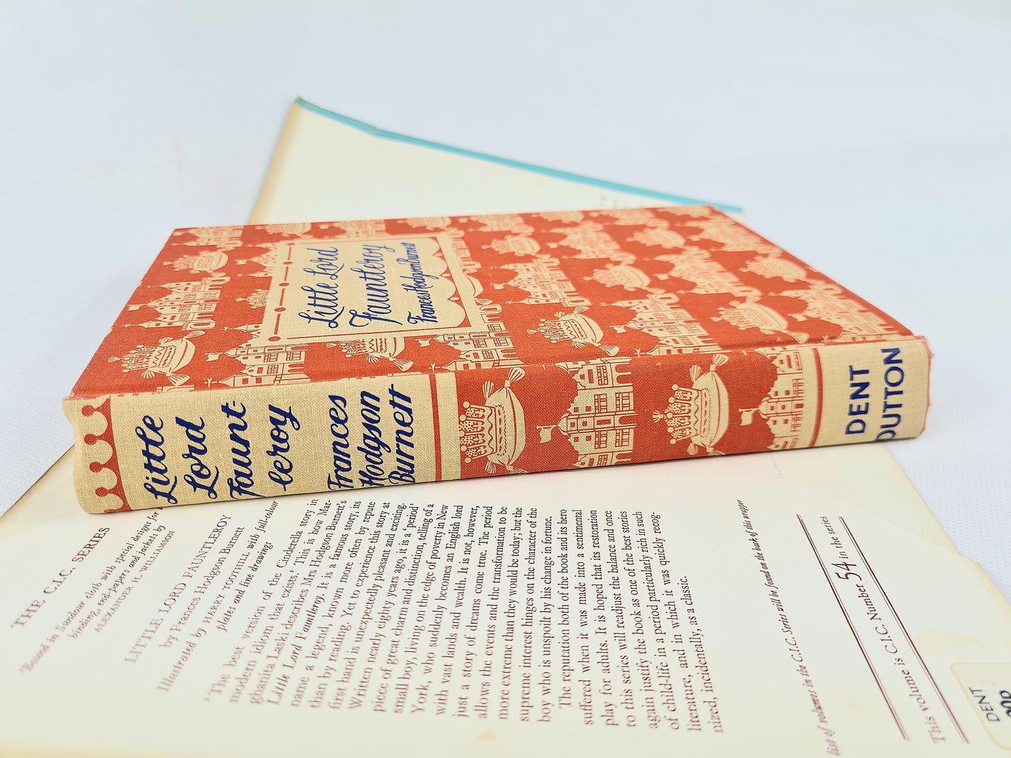 Little Lord Fauntleroy by Francis Hodgson Burnett. Vintage illustrated edition