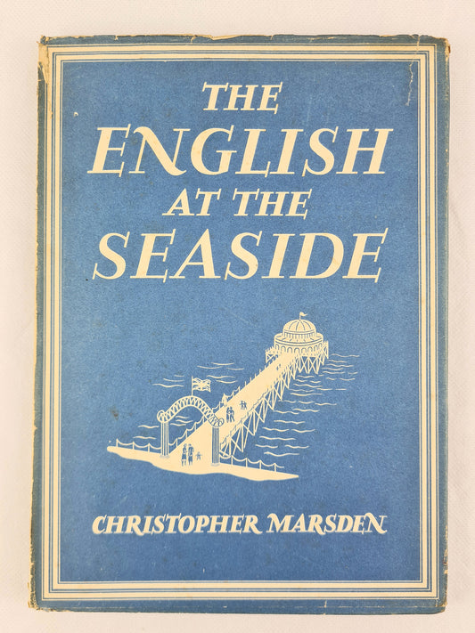 Blue vintage history book. 