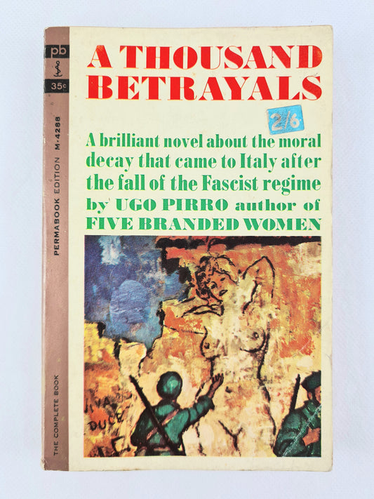 Vintage paperback book with a vibrant cover design