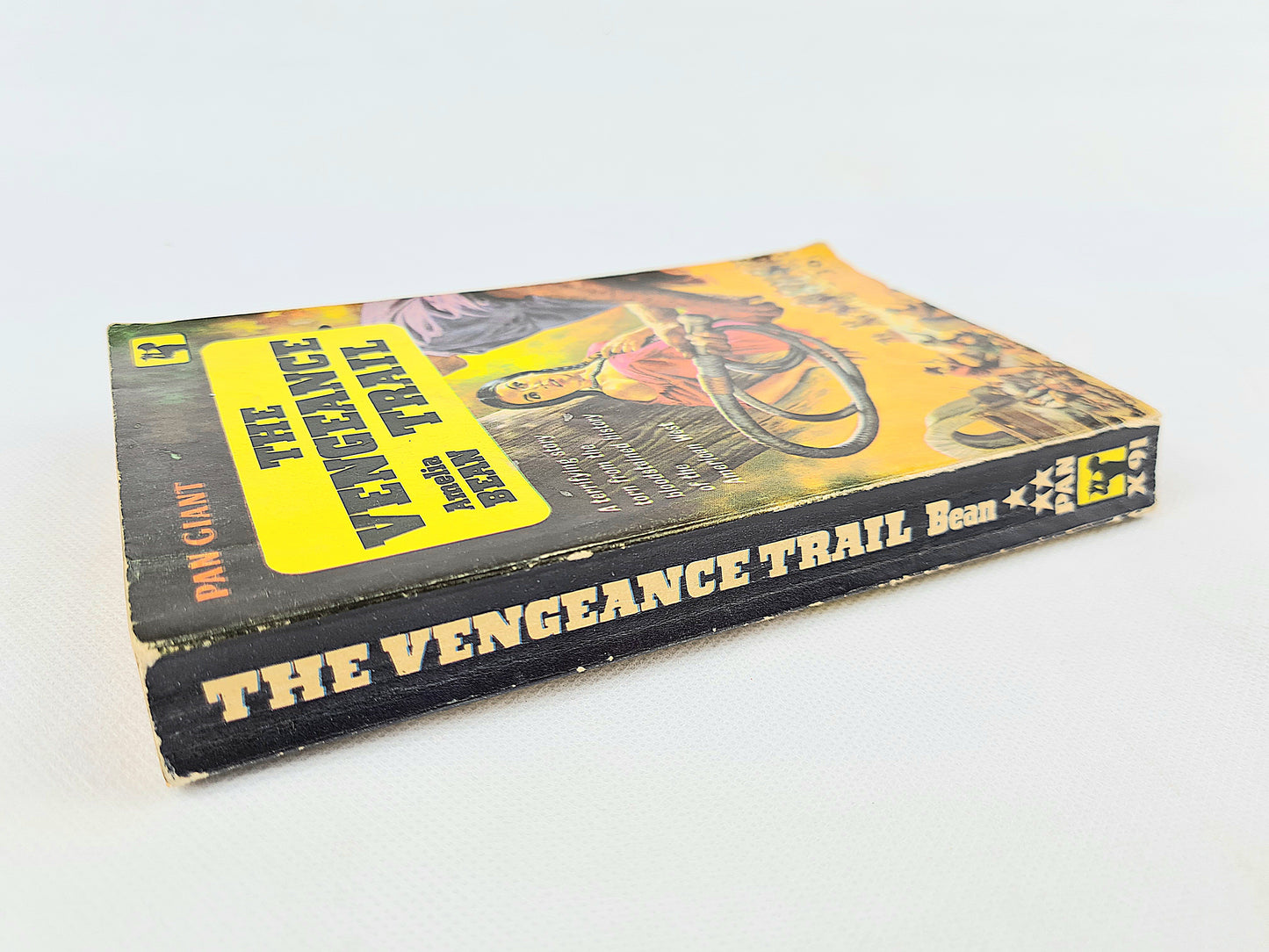 The Vengeance Trail by Amelia Bean. Vintage Pan paperback book X91