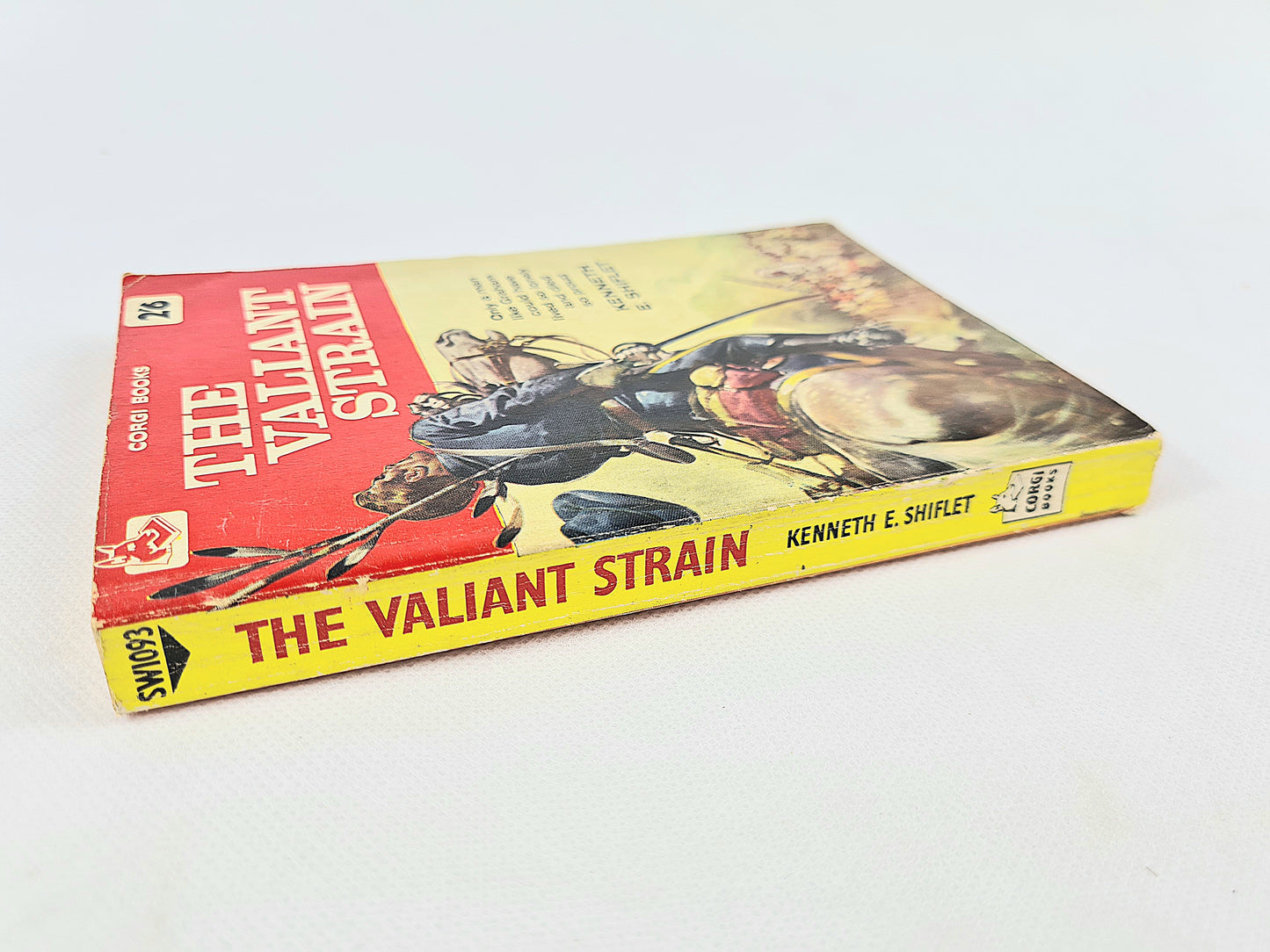 The Valliant Strain by Kenneth E. Shiflet. Vintage Western novel.
