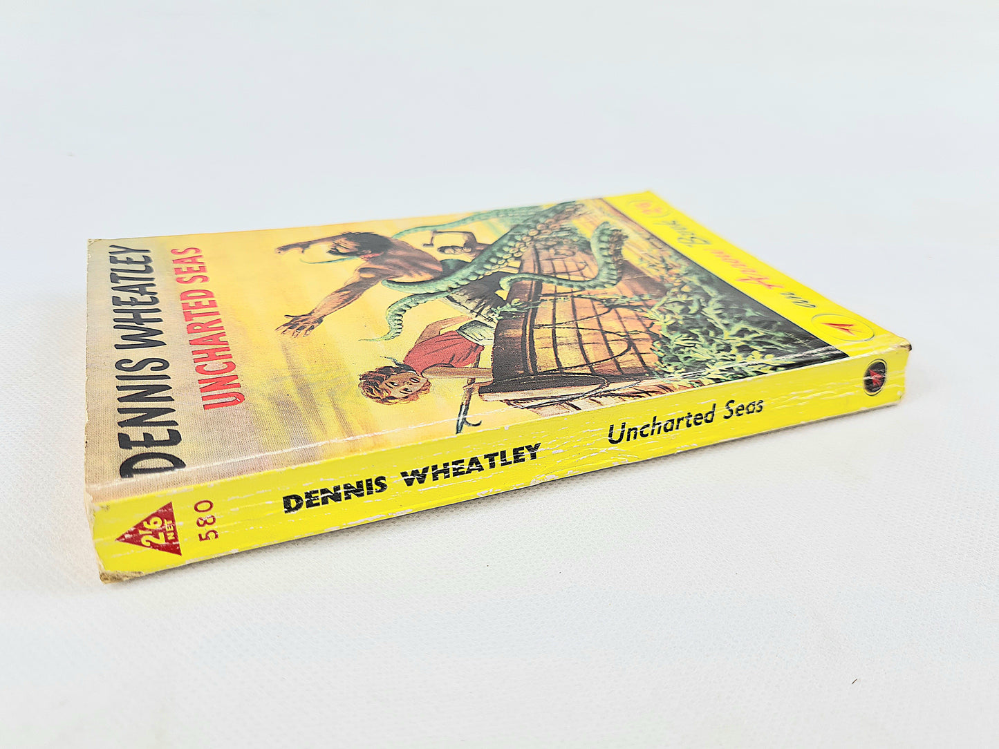 Uncharted Seas by Dennis Wheatley. Vintage paperback book