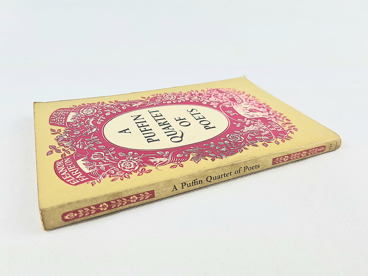 A Puffin Quartet Of Poets. Vintage poetry book