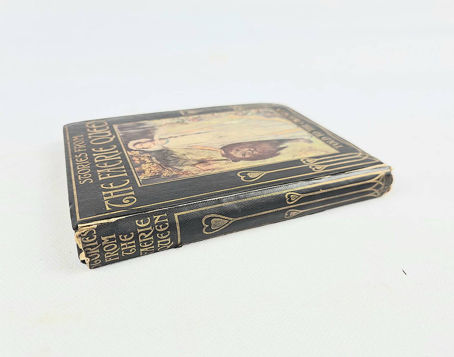 Stories From The Faerie Queen by Jeanie Lang. Illustrated antique childrens book.