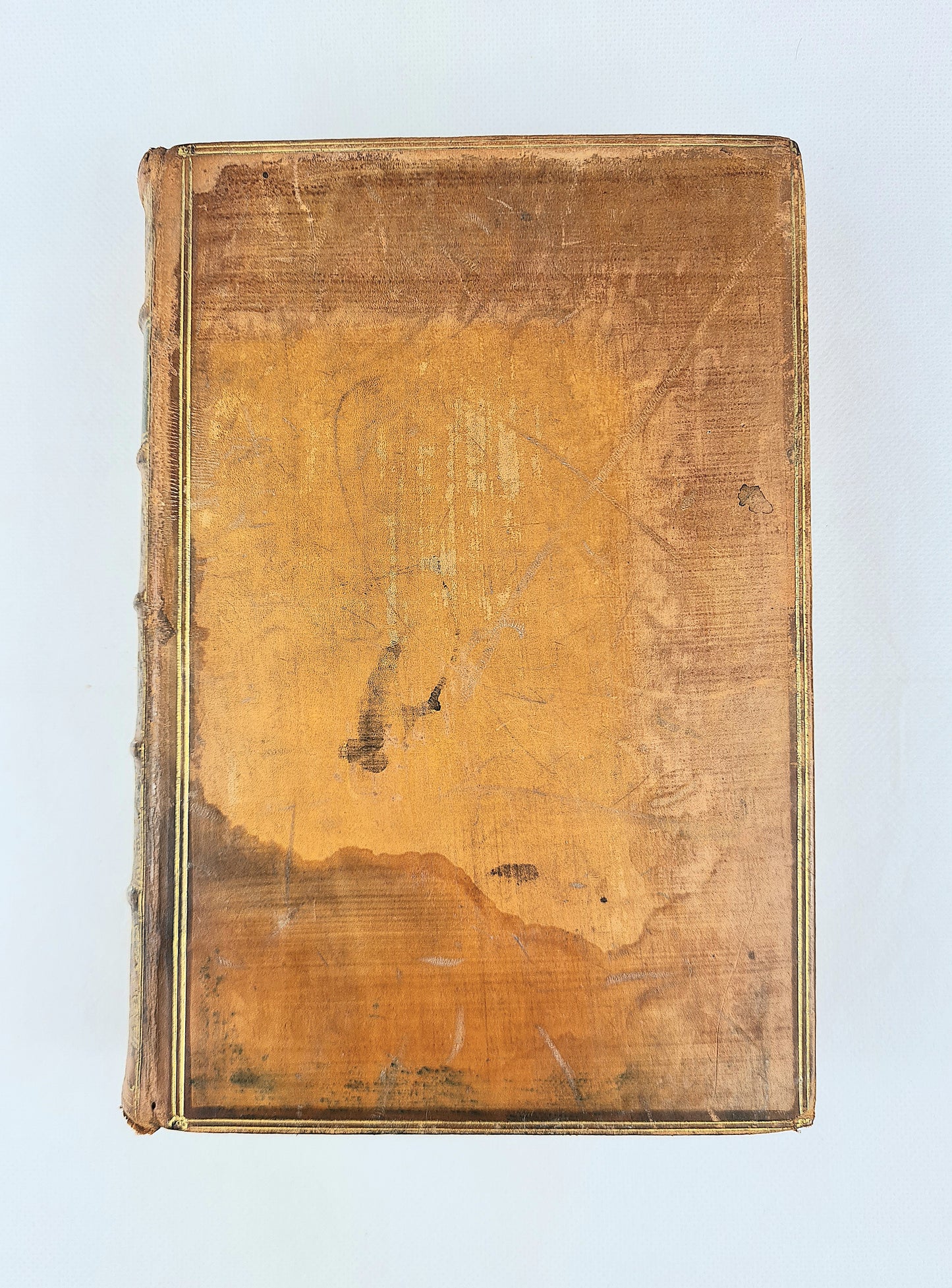 The Works Of Alfred Lord Tennyson. Antique leather-bound book. 1882