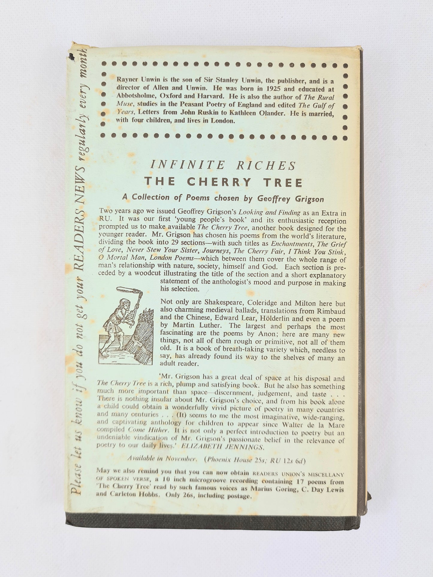 The Defeat Of John Hawkins by Rayner Unwin. Vintage hardback book.