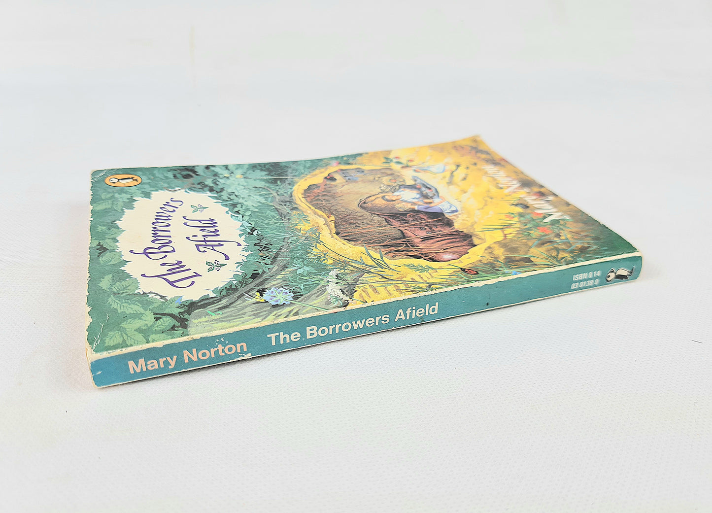 The Borrowers Afield by Mary Norton. Children's Puffin book