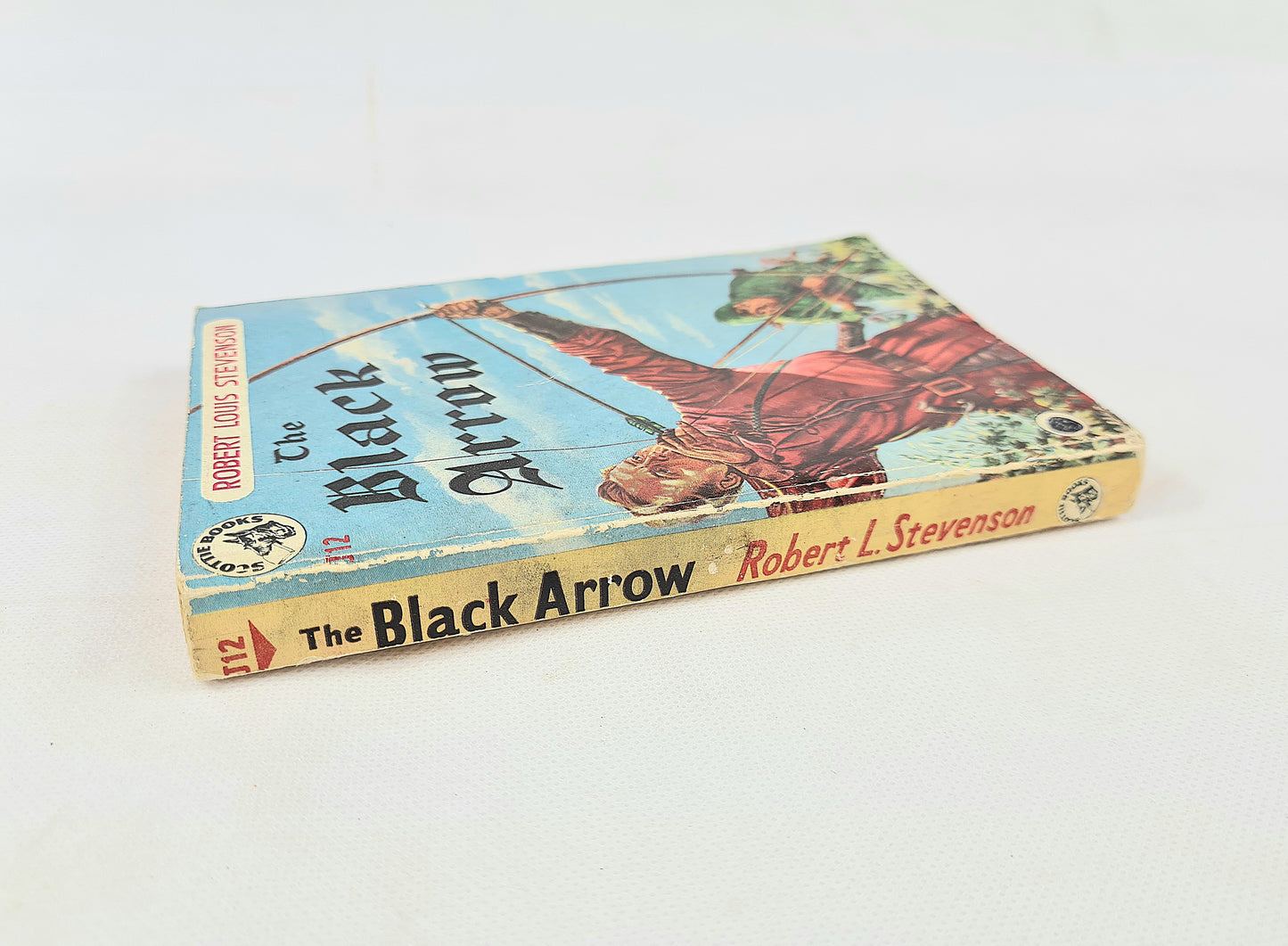 The Black Arrow by Robert Louis Stevenson. Vintage paperback book. 1956